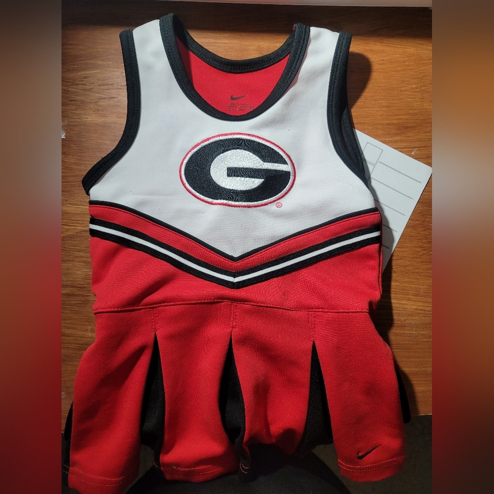 Georgia 3t toddler cheer outfit